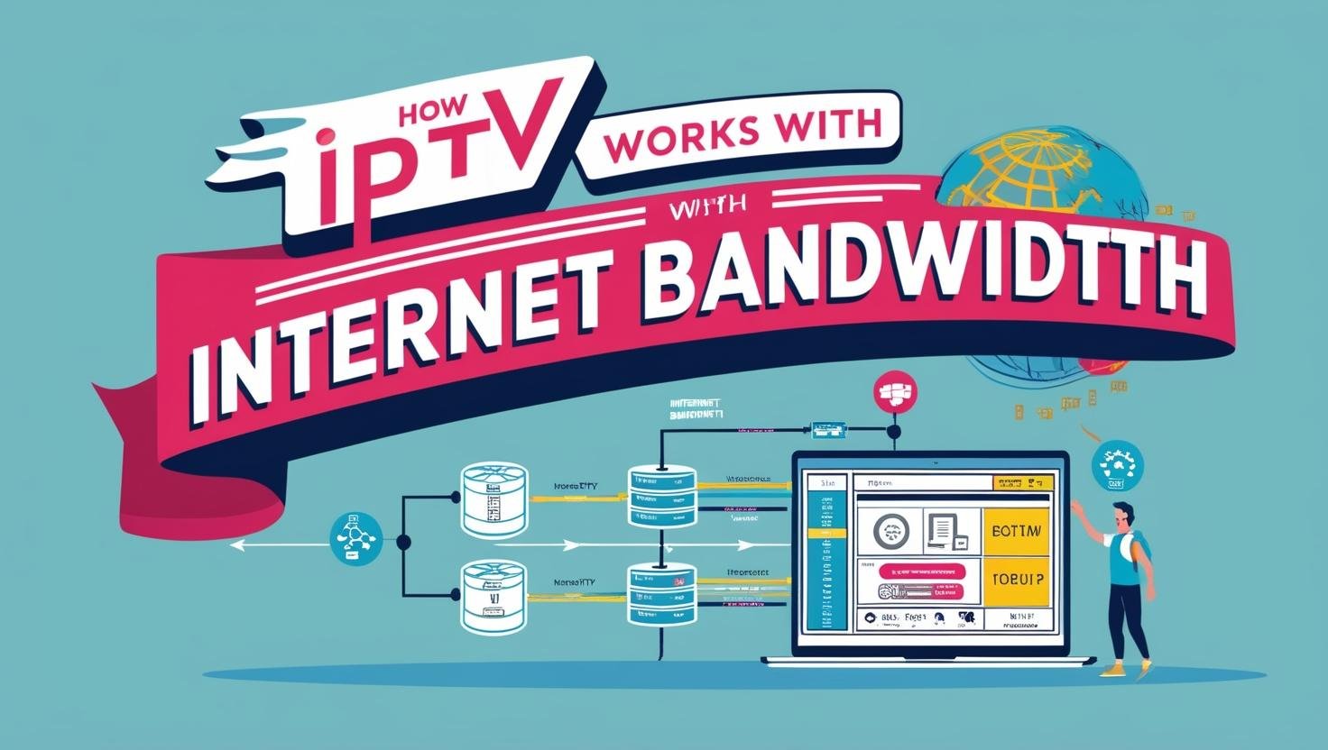 How IPTV Works with Internet Bandwidth