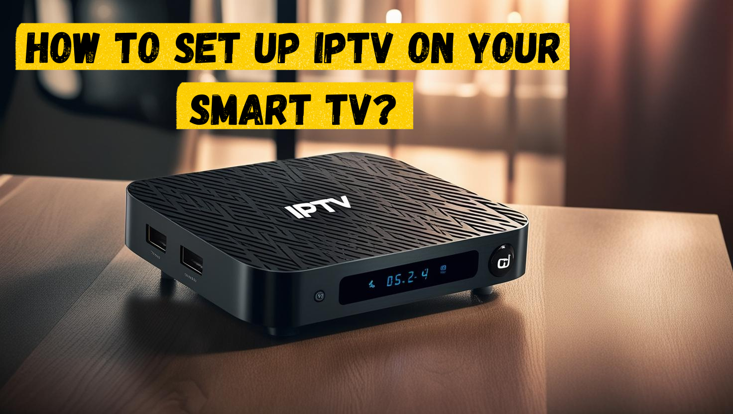 How to Set Up IPTV on Your Smart TV